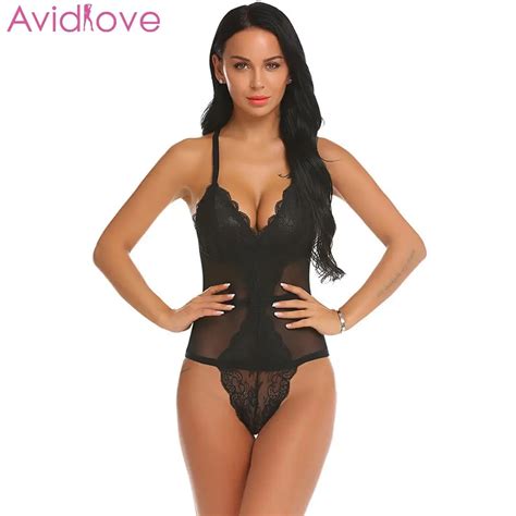 Avidlove Women Lingerie Body Suit Nightwear Body Stocking Sexy Costumes