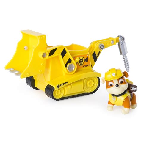 Buy Paw Patrol Rubbles Digging Bulldozer Figure And Vehicle Online