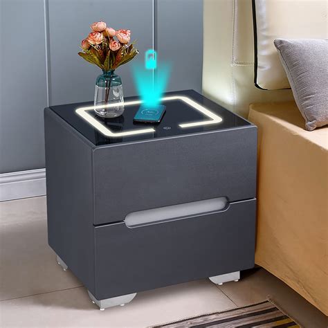Buy Tukailai Smart Bedside Table With Function Of Mobile Phone Wireless