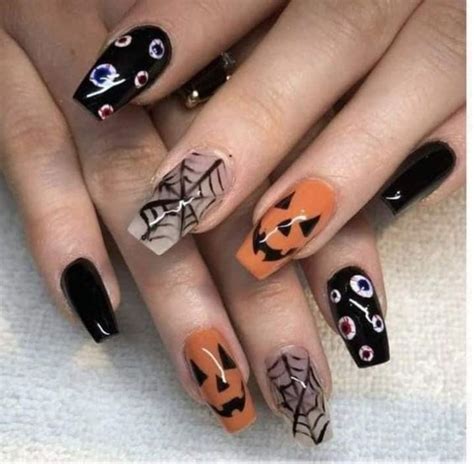 50 Frightfully Easy Diy Halloween Nail Art Ideas That Scream Spooky