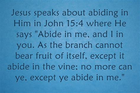 What Does It Mean To Abide In Christ Jack Wellman