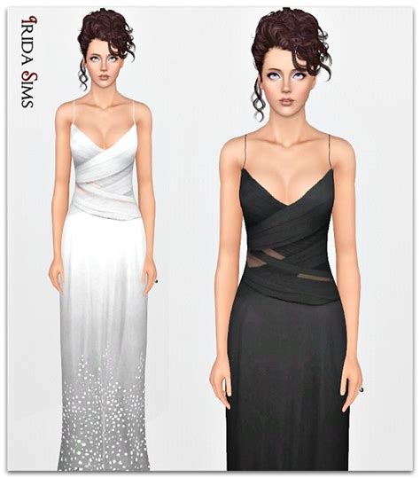 Dress 61 I By Irida Sims 3 Downloads Cc Caboodle Sims 3 Cc Clothes