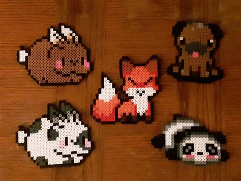 Perler Bead Animals | Etsy