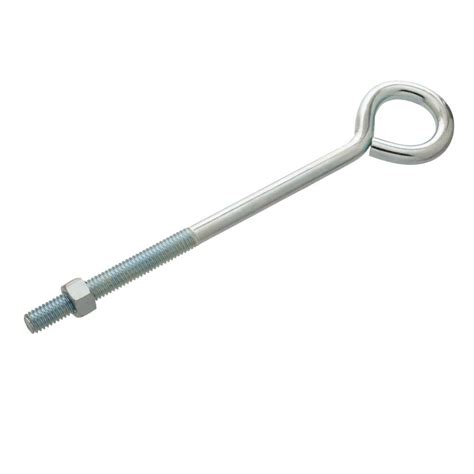 Everbilt In X In Zinc Plated Eye Bolt With Nut The