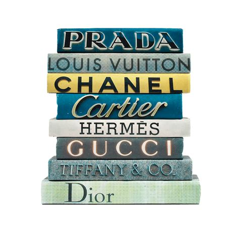 Here the house of chanel opens its private archives, revealing a galaxy of brilliant designs created by coco chanel from 1920 onwards. Boutique Signs Hand-Bound Decorative Books | Book decor ...