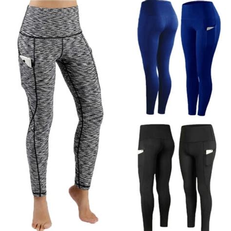 Pudcoco Pudcoco Women Yoga Pants Gym Fitness Leggings Stretchy Trousers Sportswear Walmart