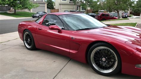 Magnetic Red Cammed C5 Corvette Walk Around Youtube