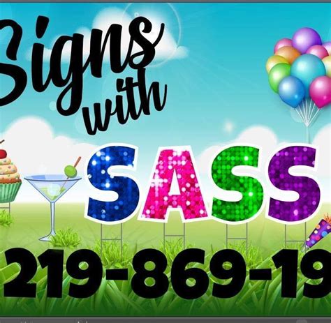 Signs With Sass