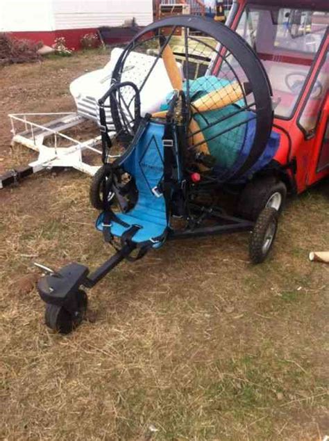Paramotor Trike And Wing 22hp Powered Paraglider Trike And Wing Strong Motor