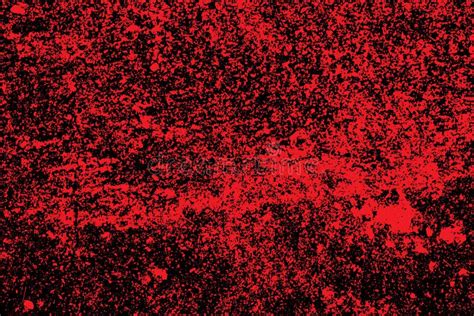 Grunge Style Halloween Red Background With Blood Splats Stock