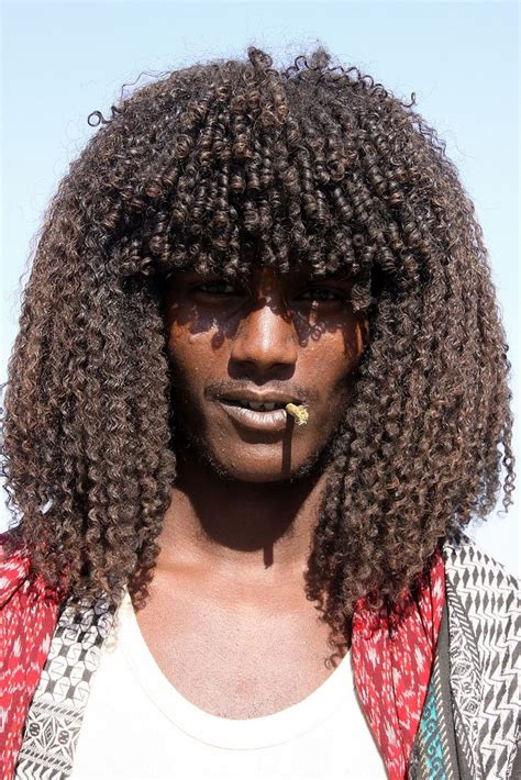 Curly Hair Ethiopian Man Try Easy Hairstyles Using Step By Step Hair