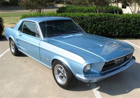 Brittany Blue Ford Mustang