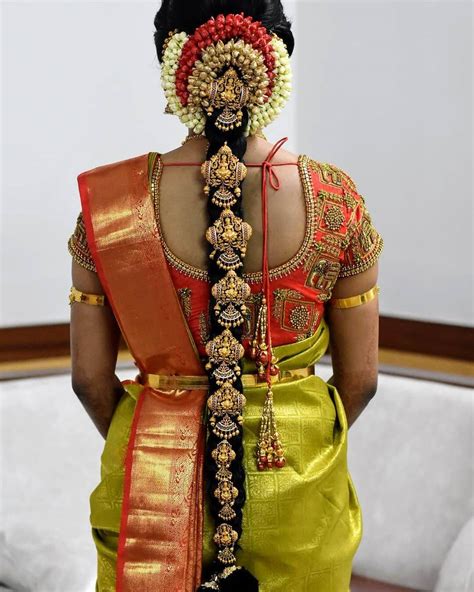 Traditional South Indian Bridal Hairstyles 9 K4 Fashion