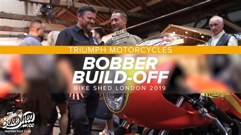 Triumph Bobber Build Off Bike Shed Show 2019 Youtube