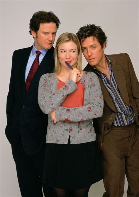 Renée Zellweger Hugh Grant Y Colin Firth En “el Diario De Bridget Jones” 2001
