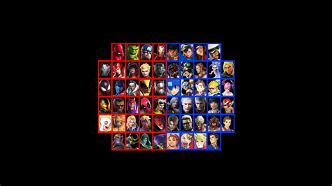My Ideal Base Roster For A Potential Marvel Vs Capcom 4 Its Basically