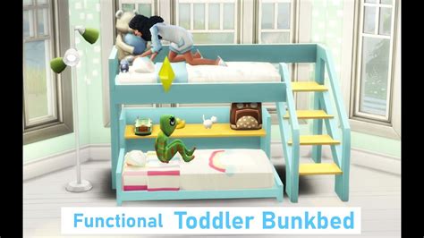 Sims 4 Toddler Bunk Bed Best Sims Mods