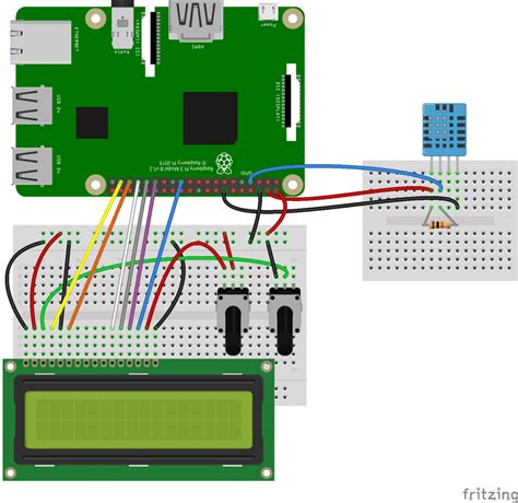How To Set Up The Dht11 Humidity Sensor On The Raspberry Pi Circuit