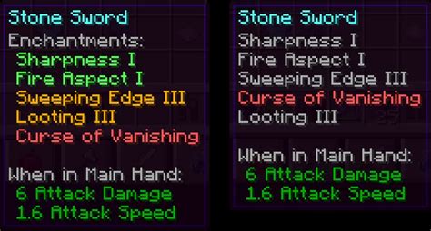 Clean Tooltips Fabric Minecraft Mod