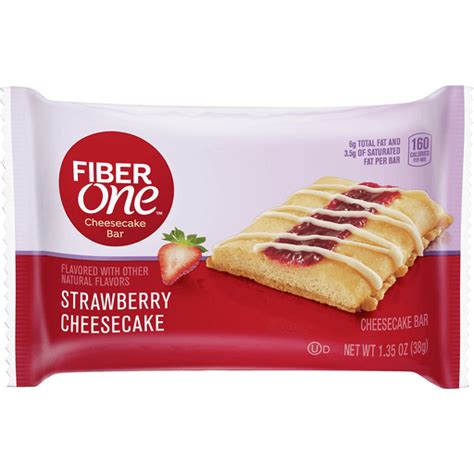 fiber one™ strawberry cheesecake bar 1 35 oz pack shop priceless foods