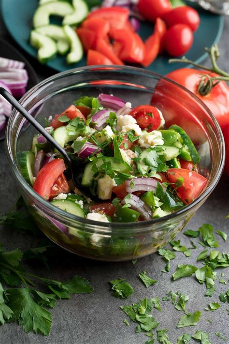 Marinated Greek Salad Recipe Peas And Crayons Blog