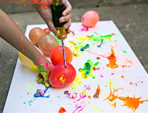 Splatter Paint Styles For Little Kids Messy And Fashionable Pieces