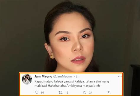 Jam Magno Trends On Twitter After Criticizing Rabiya Mateo