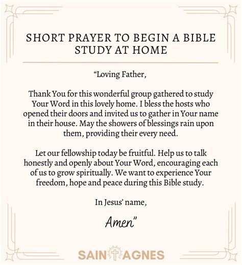 9 Opening Prayers For Bible Study Man And Woman
