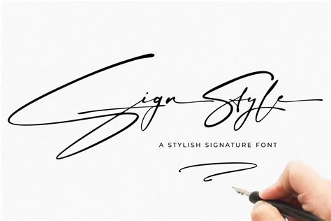 Sign Style Signature Font Signature Font Signature Fonts Stylish