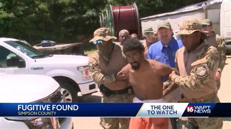 Escaped Inmate Accused Of Killing Deputy Captured Video