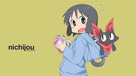 The anime series aired in japan on tv aichi from april 3 to september 25, 2011, with the final episode written by arawi, creator of the original manga. Nichijou - My Ordinary Life Wallpapers - Funimation - Blog!