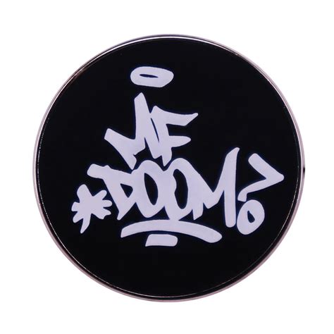 Mf Doom Pin Kmd Jay Dee J Dilla 90 S Hip Hop Badge