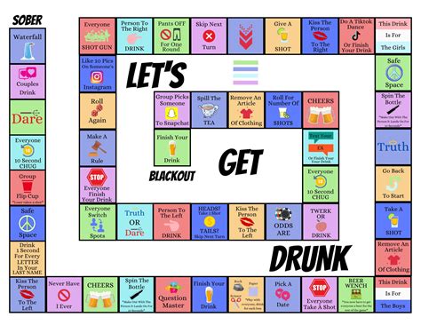 Drinking Board Game Drinking Board Games Sleepover Party Games Fun
