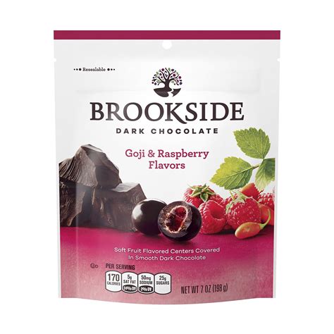 Buy Brookside Dark Chocolate Candy Goji And Raspberry 7 Ounce Pack Of