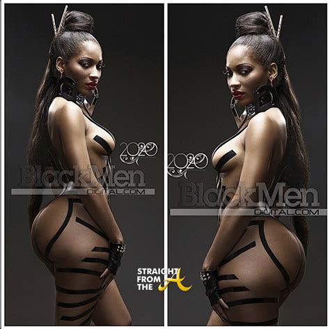 Erica Dixon Black Men Mag Straightfromtha Straight From The A