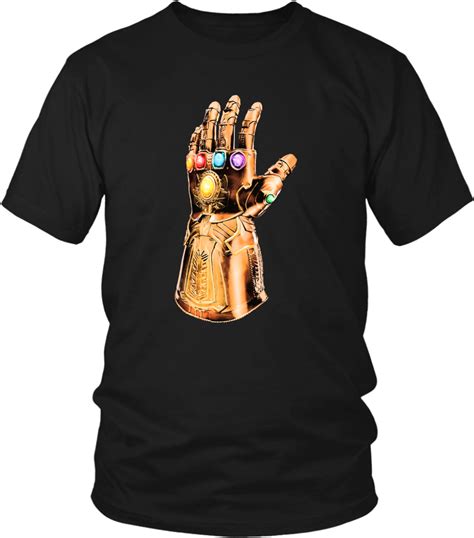 Infinity Gauntlet Gaming T Shirt Sleep With A Gamer We Push All The