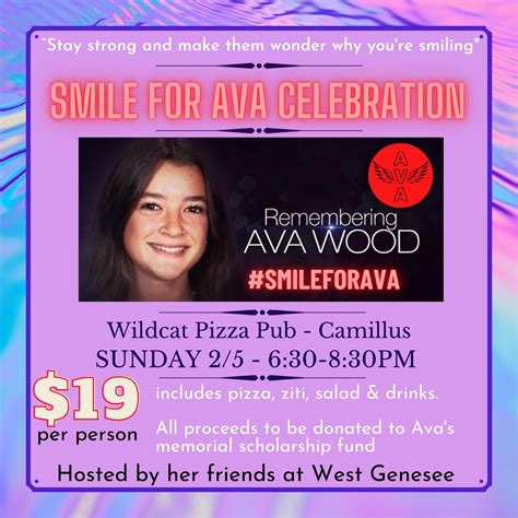 Local Student Creates Fundraiser Honoring Ava Wood Tonight
