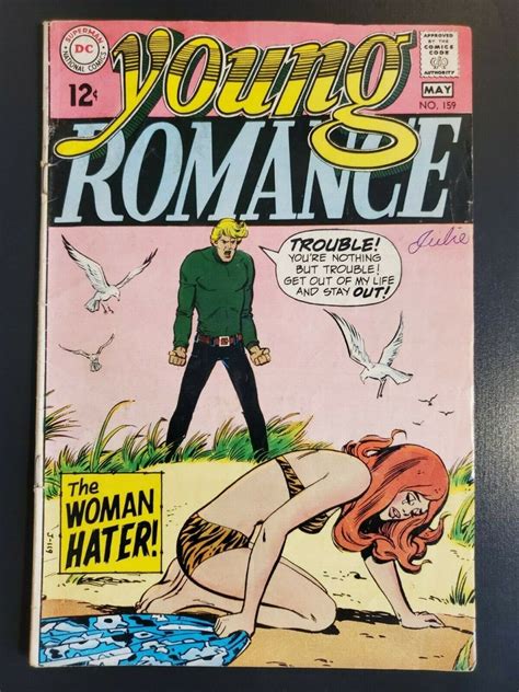 Young Romance 159 1969 Dc Romance Comic The Woman Hater Vince Colletta