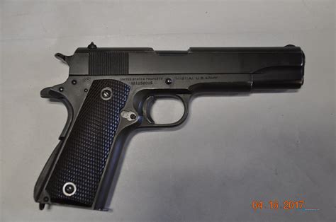 1911 Colt 45 Acp Us Army M1911a1 1943 For Sale