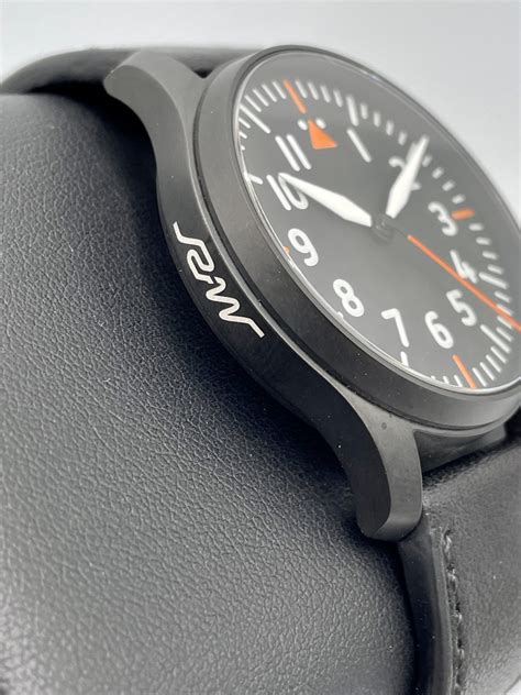 Stowa Darth Pilot Raw Red Army Watch Limited Edition 40mm Swiss