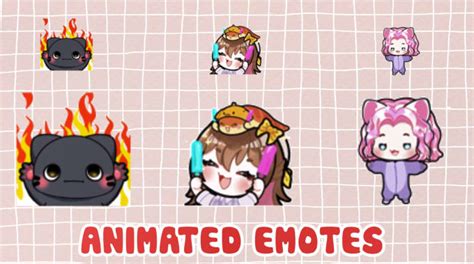 Create Animated Emote  In Your Psd File By Xiaoweiiishere Fiverr