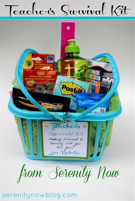 Your Fabulously Frugal Friend Teacher T Idea The Bad Day Survival Kit