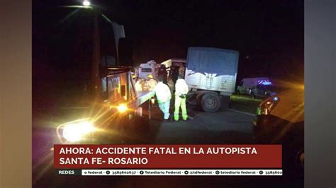 0 facebook twitter pinterest whatsapp telegram email. Accidente fatal en la autopista Santa Fe - Rosario: un ...