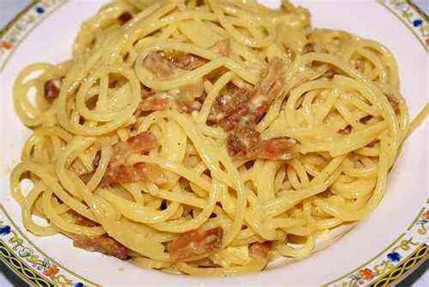 ¿qué tienen de particular los espaguetis carbonara al estilo español? Receta Espaguetis Con Salsa Carbonara | Mis Recetas Caseras