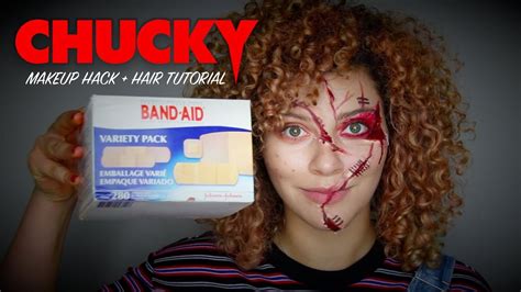 Female Chucky Halloween Costume Makeup And Hair For Amateurs Youtube