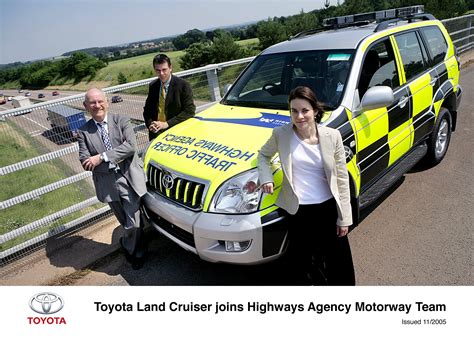 Toyota Patrol Vehicles Join Highways Agency Motorway Force Toyota Uk