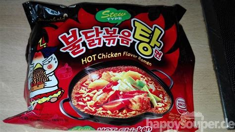 Ate one package and never again.well until i build up they have a decent flavoured sauce and have plenty of heat similar to a vindaloo or north indian garlic chilli chicken from my local indian takeaway. #1098: Samyang "HOT Chicken Flavor Ramen" Stew Type ...
