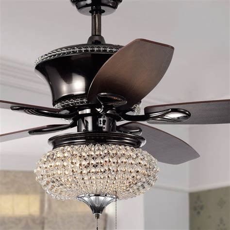 We get that you might need a ceiling fan to stay cool, but what about a fan that also looks cool? 52" Laleia 5 Blade Ceiling Fan | Elegant ceiling fan ...