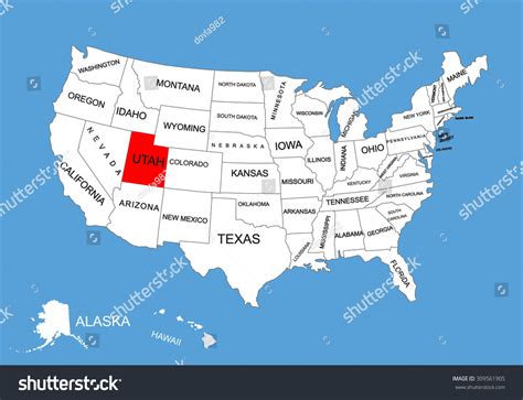 Map Utah State