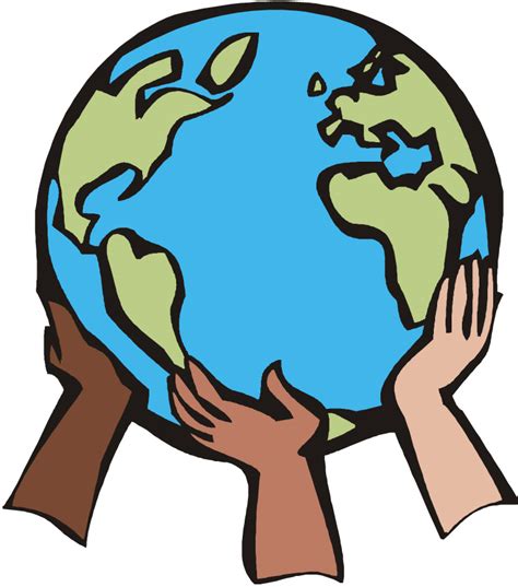 Hands Holding Globe Of The World Clipart Best